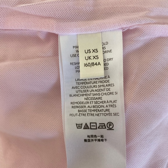 Free People Shayla Pink Velvet Ruched Front Versatile Mini Dress Size XS - Picture 6 of 6